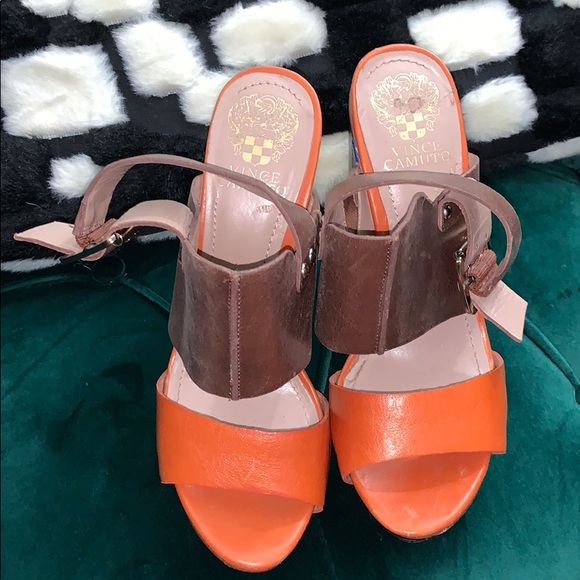 Vince Camuto heels 🧡💙 - Picture 6 of 12
